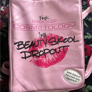 Dolls Kill SugarBaby Pink Beauty Skool Dropout Convertible Backpack